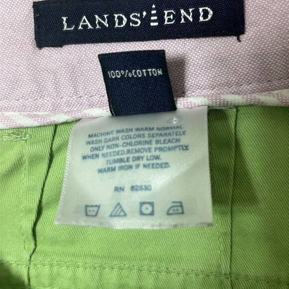 Lands' End Women's Capri Pants Green Size 10P - Picture 6 of 8